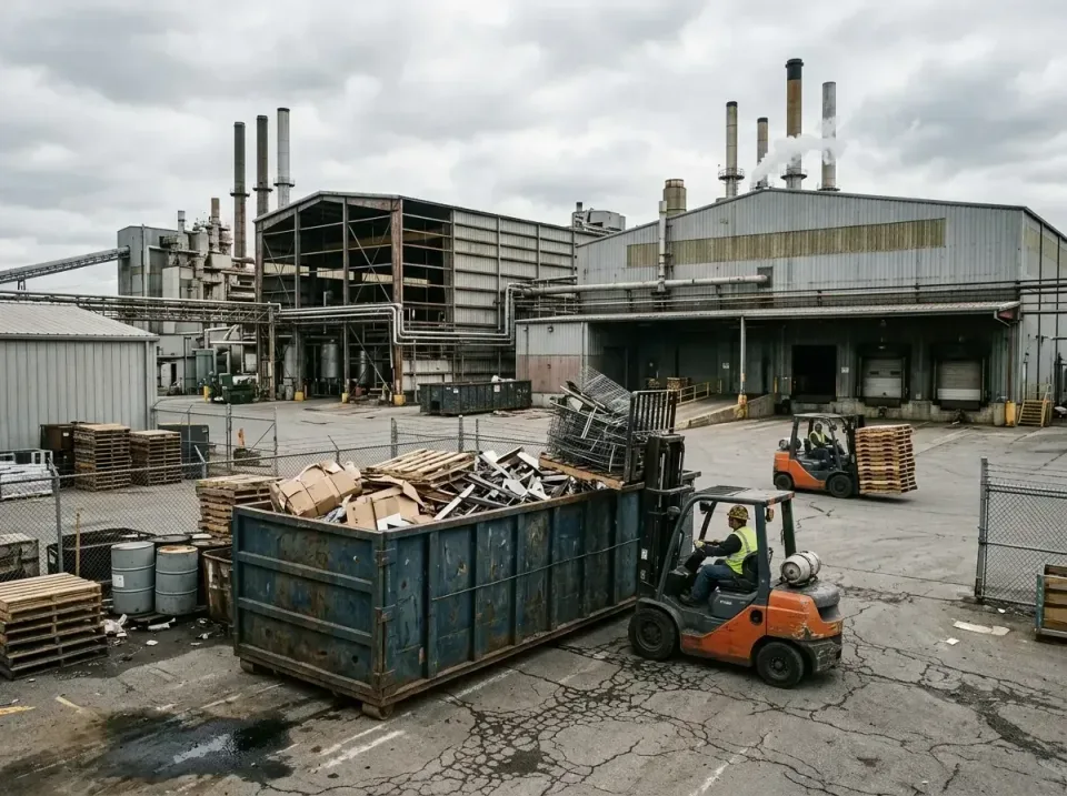 industrial-factory-scrap-conta-003 — frequently asked questions, Cheap Roll-off Dumpster Rentals in Devola, OH